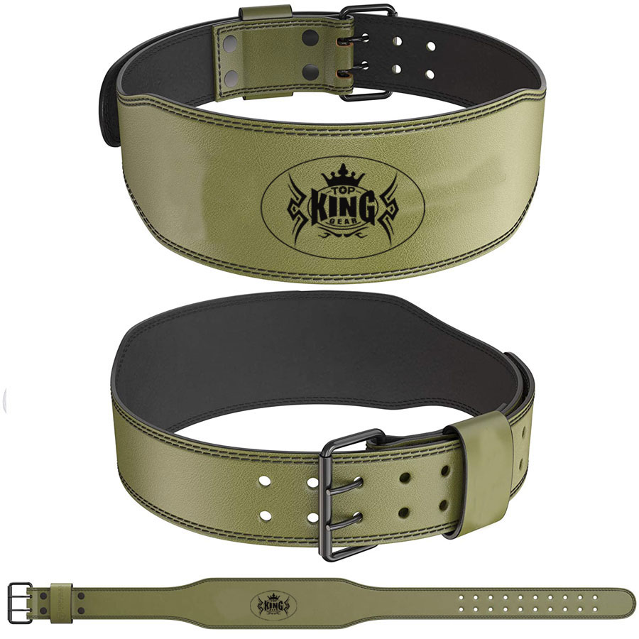 Leather Weight Lifting Gym Belt:-