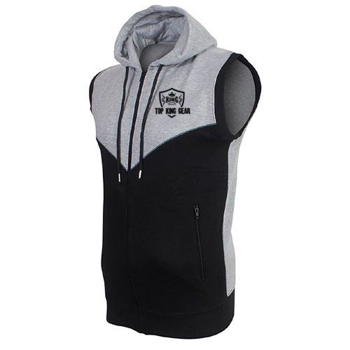 TOP KING GEAR Design Vest Hoodie:-