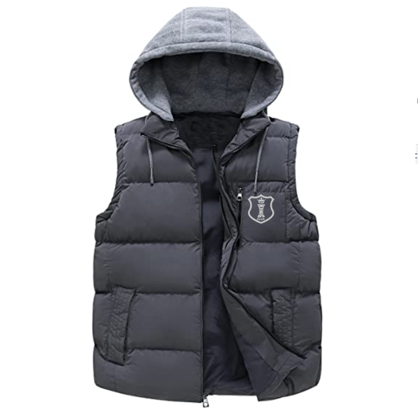 Men Quilted Winter Vest Puffer Jacket:-