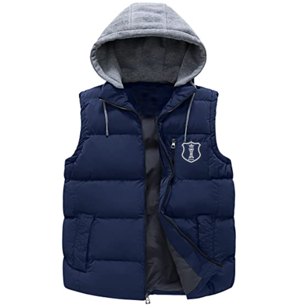 Men Quilted Winter Vest Puffer Jacket:-