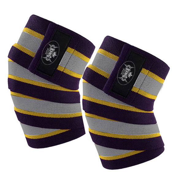 WEIGHT LIFTING GYM KNEE WRAPS