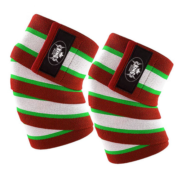 WEIGHT LIFTING GYM KNEE WRAPS