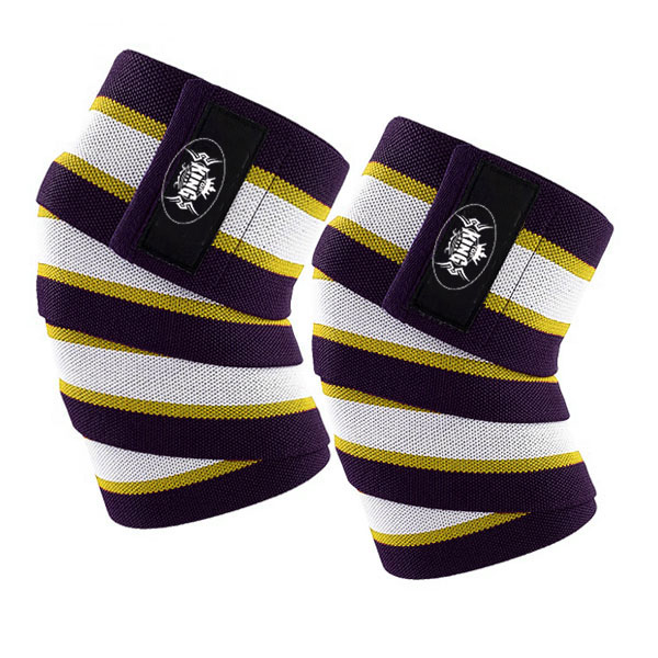 WEIGHT LIFTING GYM KNEE WRAPS