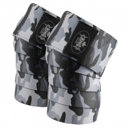 WEIGHT LIFTING CAMO KNEE WRAPS
