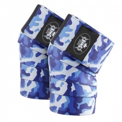 WEIGHT LIFTING CAMO KNEE WRAPS