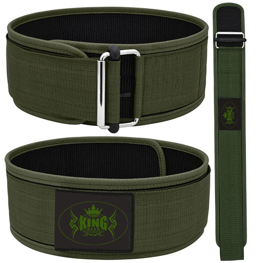 4 Inch Nylon Weight Lifting Workout Belt:-