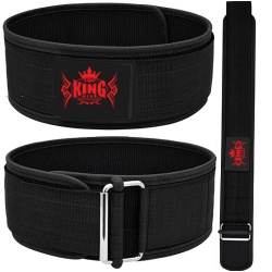4 Inch Nylon Weight Lifting Workout Belt:-
