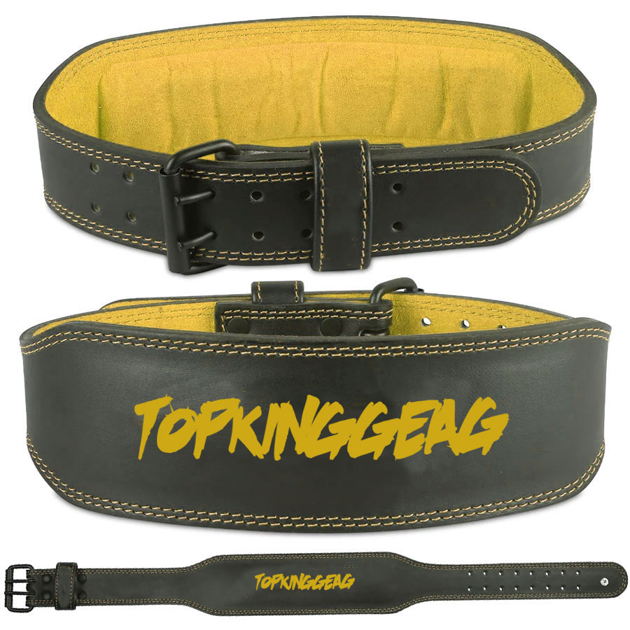BEST QUALITY LEATHER WEIGHTLIFTING GYM BELT:-