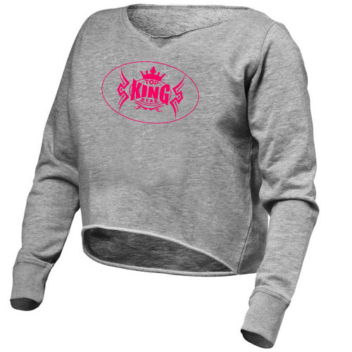 WOMEN CROPPED SWEAT SHIRT:-