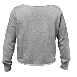 WOMEN CROPPED SWEAT SHIRT:-