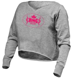 WOMEN CROPPED SWEAT SHIRT:-