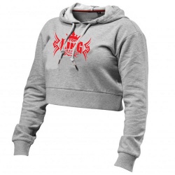 WOMEN CROP SWEAT HOODIE:-