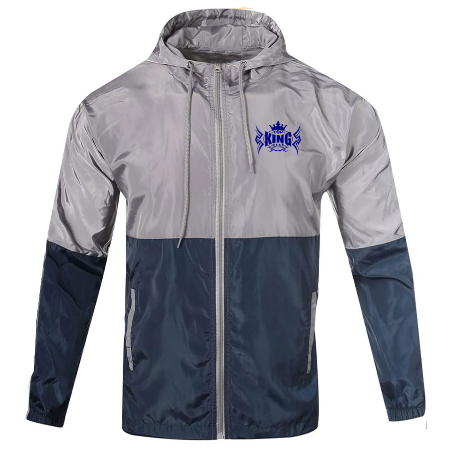 NEW TOP KING GEAR CONTRAST WINDBREAKER JACKET:-