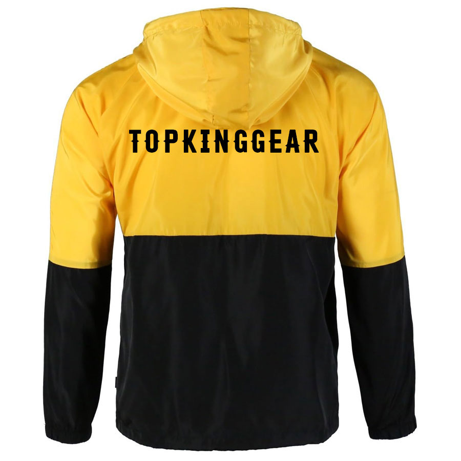 NEW TOP KING GEAR CONTRAST WINDBREAKER JACKET:-