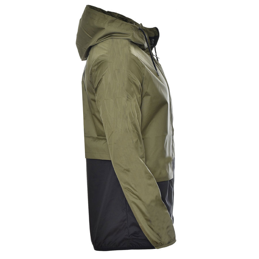 WINDBREAKER HOODED JACKET:-