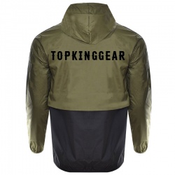 WINDBREAKER HOODED JACKET:-