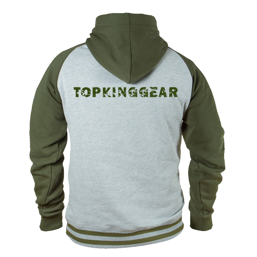 Men Raglan Sleeves Pullover Hoodie:-