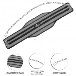 Weightlifting Training Dipping Gym Belts:-