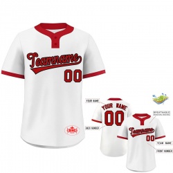 CUSTOM 2 Button BASEBALL JERSEY:-