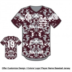 Men Sublimated Baseball Shirts