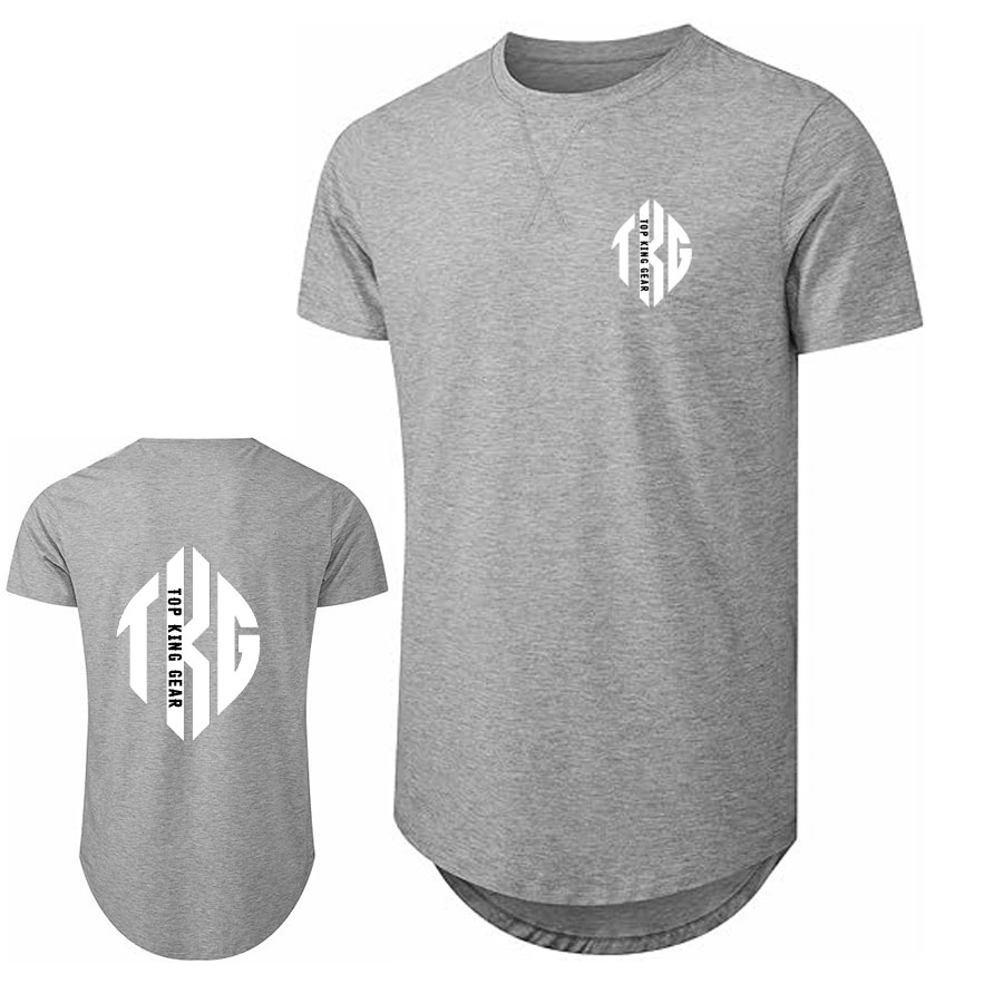 Crewneck Scoop Bottom Design T-Shirts: