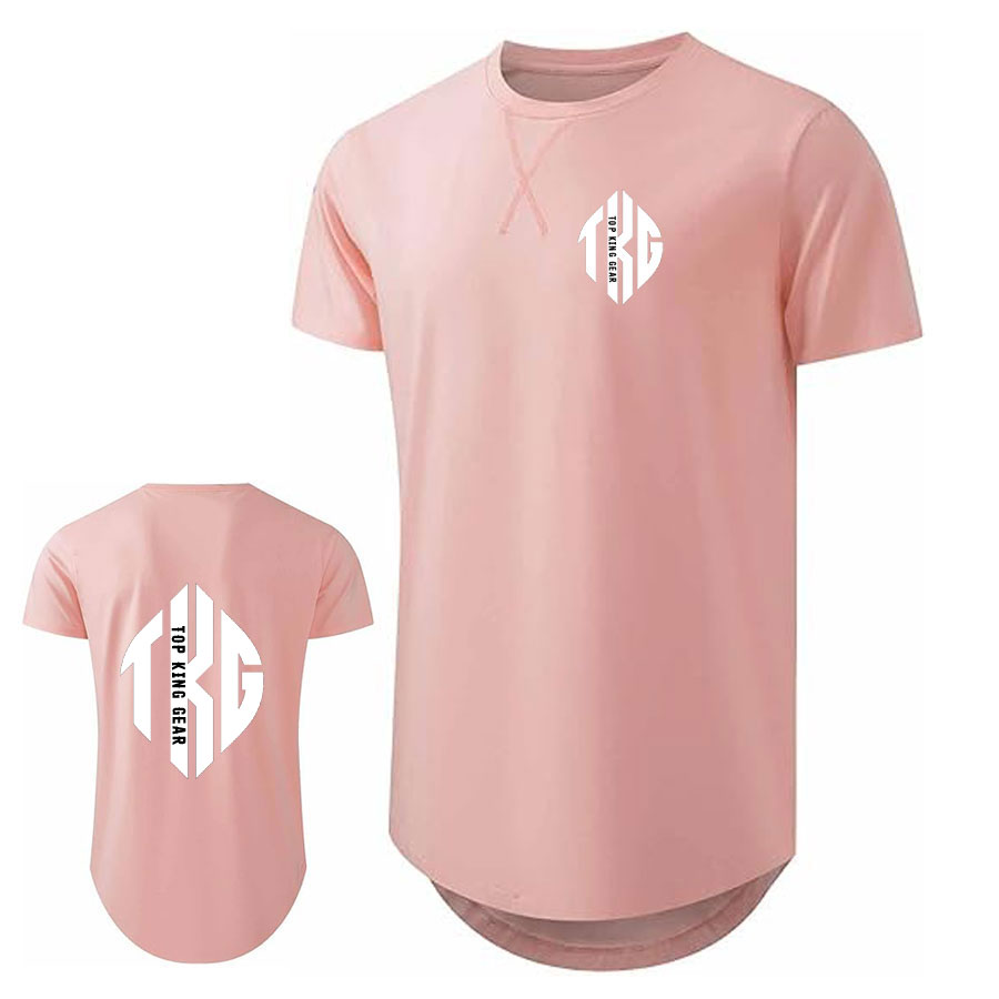 Crewneck Scoop Bottom Design T-Shirts: