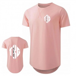 Crewneck Scoop Bottom Design T-Shirts: