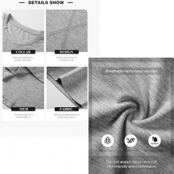 Crewneck Scoop Bottom Design T-Shirts: