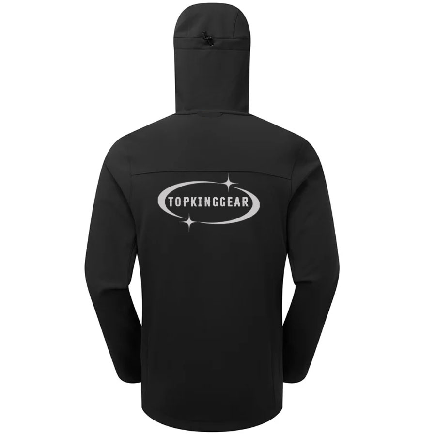  Men's Windjammer Hooded Softshell Jacket:-