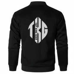 Casual Fleece Varsity Bomber Jackets:-