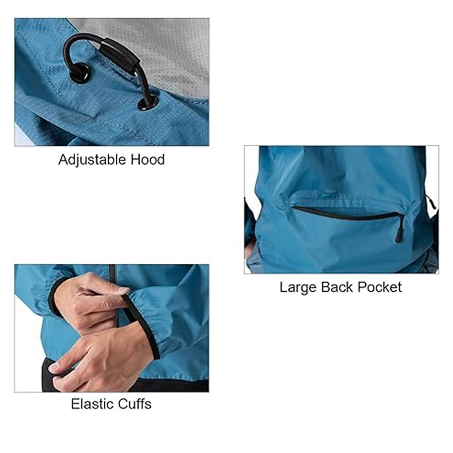 Men Lightweight Rain Coat Jacket:-