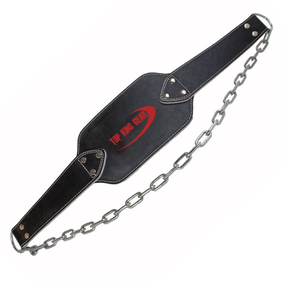 Weightlifting Leather Dipping Gym Belt:-