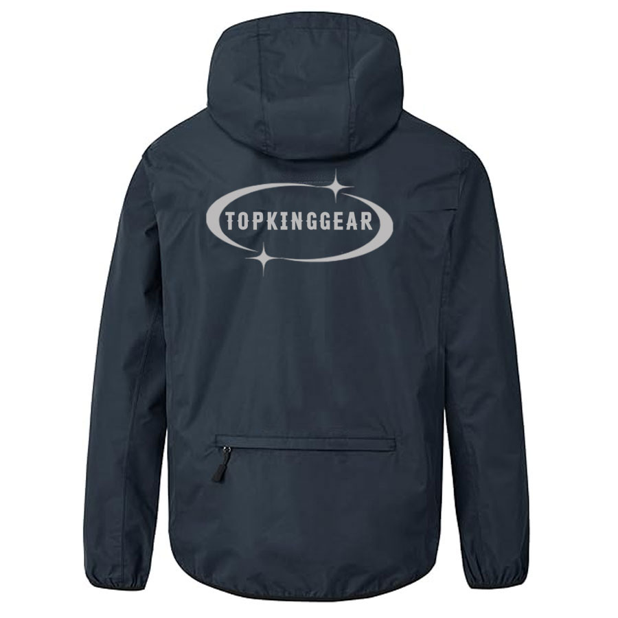 Lightweight Waterproof Raincoat with Hood:-
