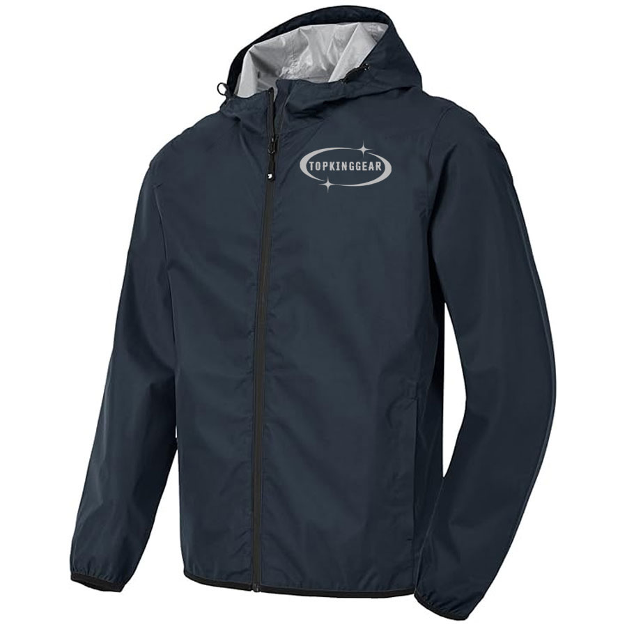 Lightweight Waterproof Raincoat with Hood:-