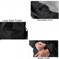 Men Waterproof Rain Jacket:-