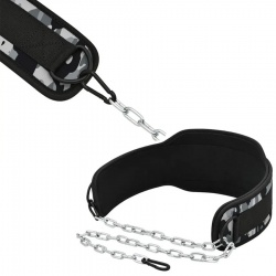 Pro 2 Layer Camo Gray Dip Gym Belt:-