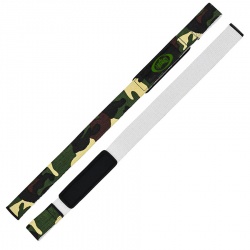 Green Camo Design Weight Training Wrist Straps:-