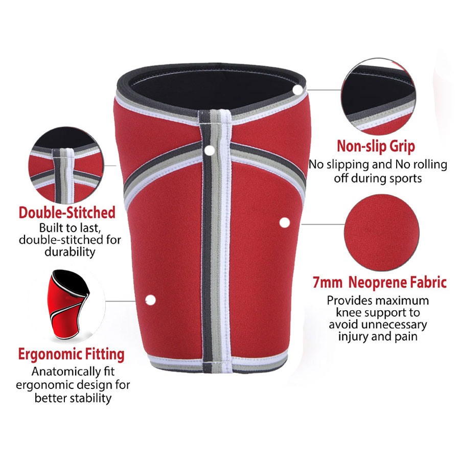 7mm Neoprene Compression Knee Support:-