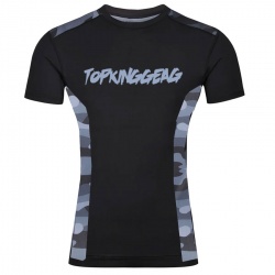 New TopKingGear Camo Panels Compression Rash Guard:-