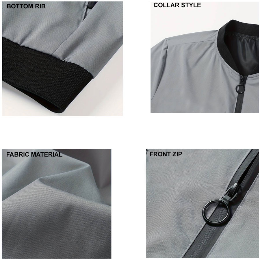 Casual Bomber Jacket:-