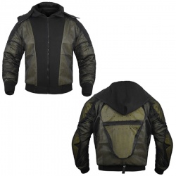 Motorbike Armour Hoodie Jacket:-