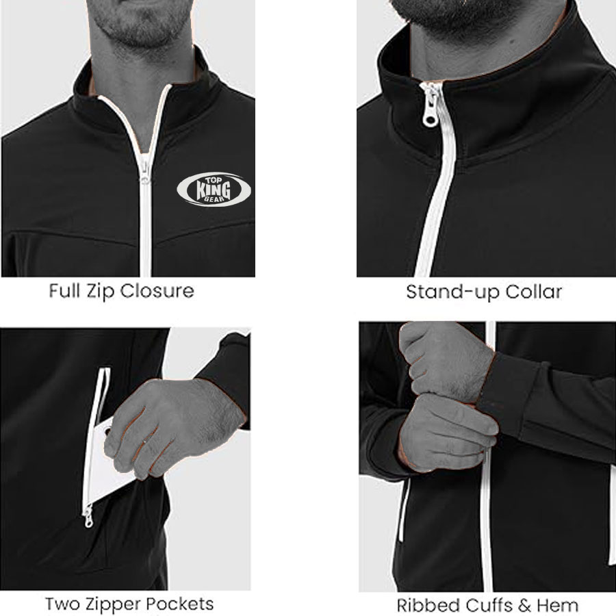 Athletic Jogging Gym Activewear Sweat Tracks Suits:-