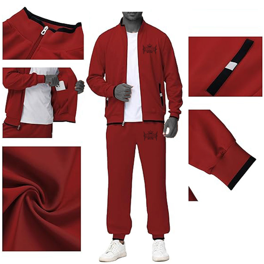 Activewear Jogging Gym Sweat Track Suits:-