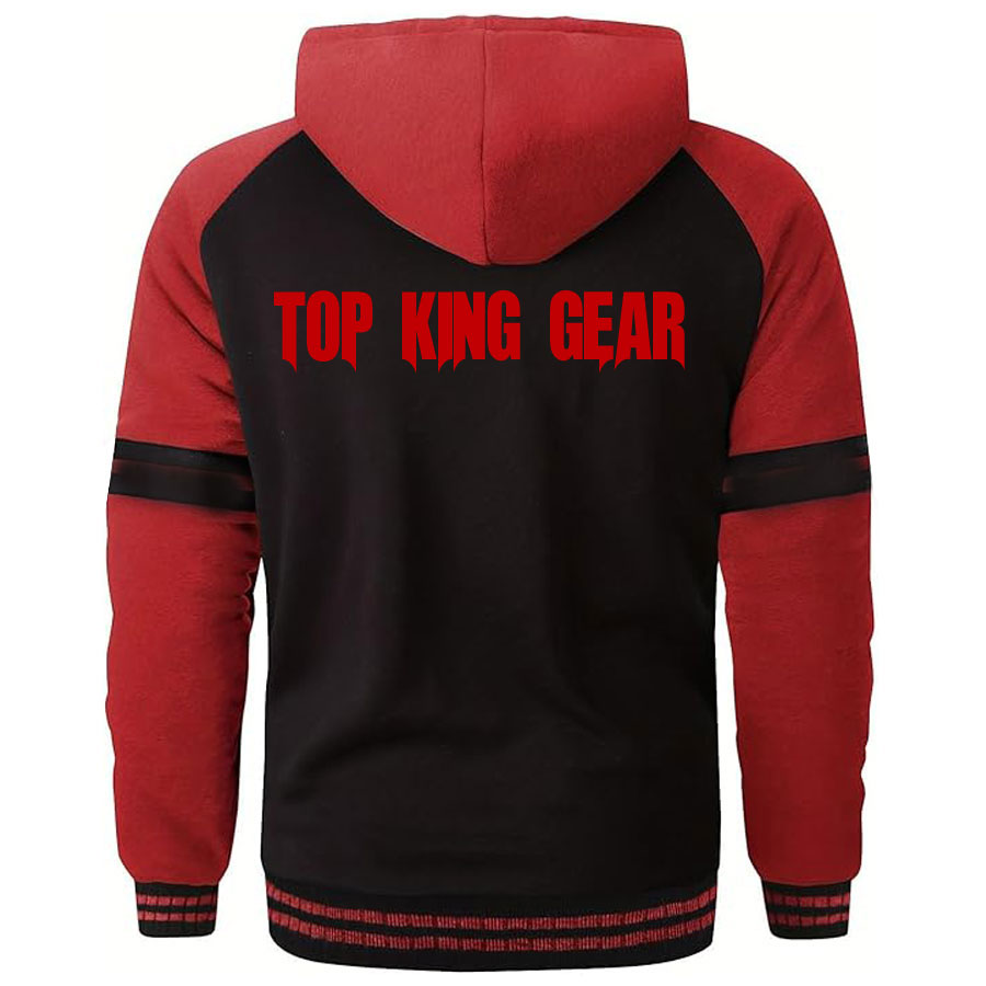 Raglan Sleeve Sherpa Hooded Fleece Jackets:-