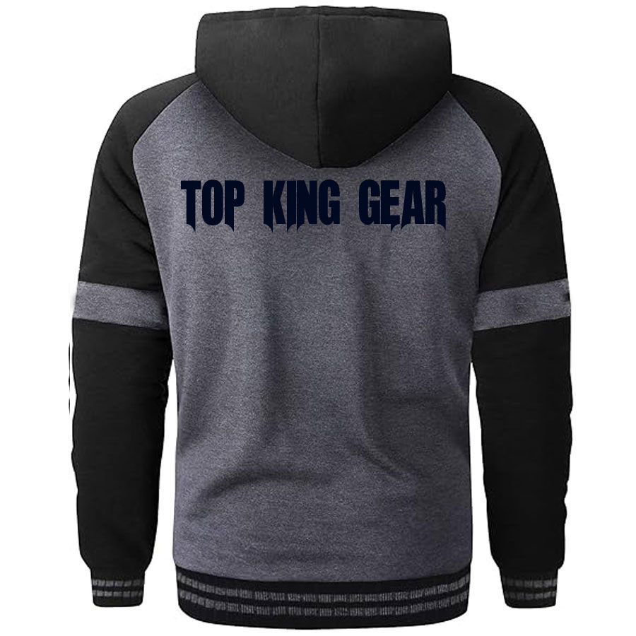 Raglan Sleeve Sherpa Hooded Fleece Jackets:-
