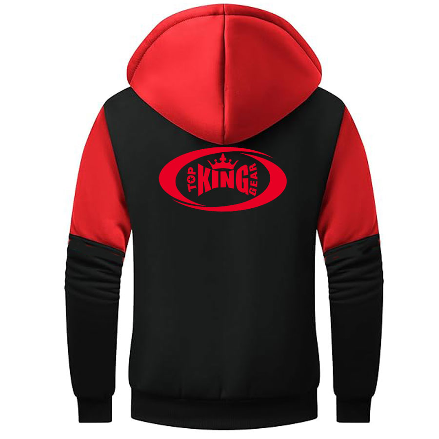 Full Zip Up Thick Sherpa Lined Hoodie Jacket:-