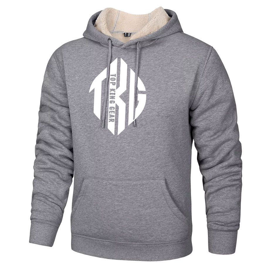 Sherpa Fleece Lined Pullover Hoodies Jackets:-