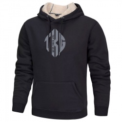 Sherpa Fleece Lined Pullover Hoodies Jackets:-
