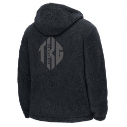 Casual Warm sherpa Fleece Hooded Jacket:-