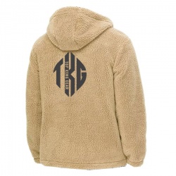 Casual Warm sherpa Fleece Hooded Jacket:-